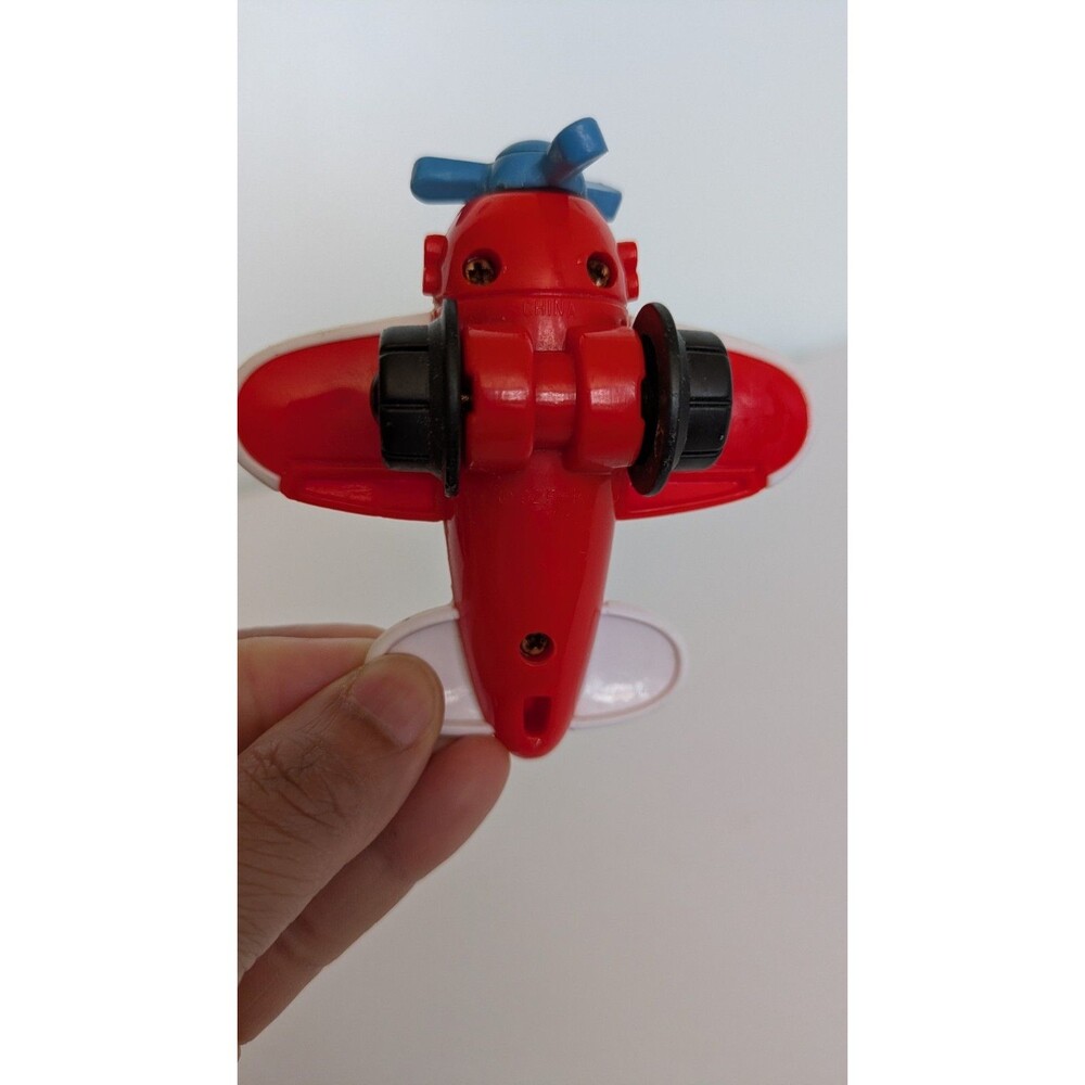 Vintage FISHER PRICE Propeller Plane Airplane for 1992 Flip Track Road Rail Set - Picture 7 of 9